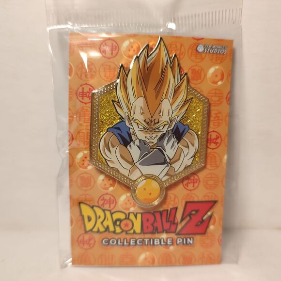 Dragon Ball Z Super Saiyans Enamel Pins Lot Of 8 Goku Vegeta Gotenks Vegito - Picture 8 of 10